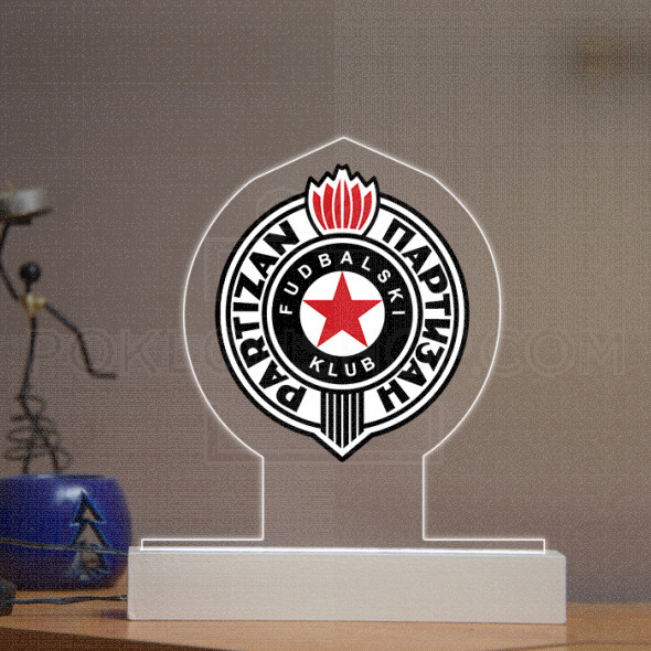 Partizan poklon lampa