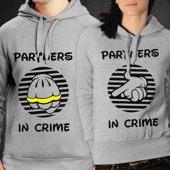 Partneri u zločinu poklon majice i duksevi