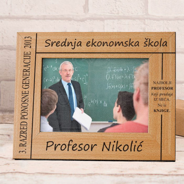 Najbolji profesor poklon ram za slike