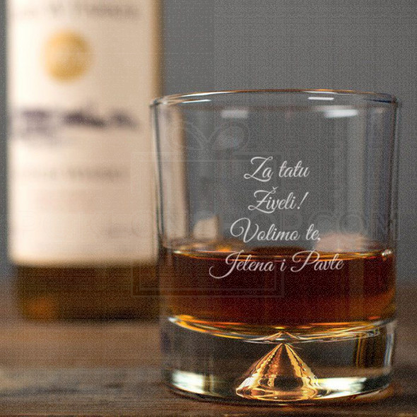 Za tatu poklon čaša za viski