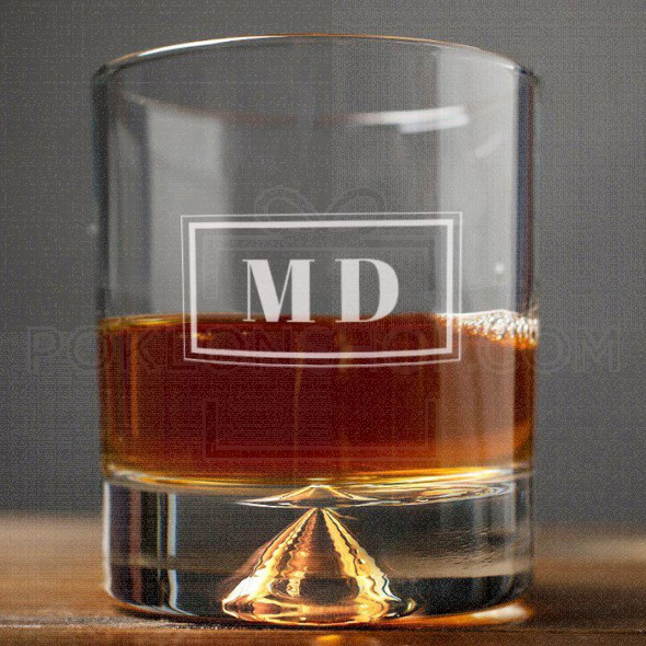 Inicijali poklon čaša za viski
