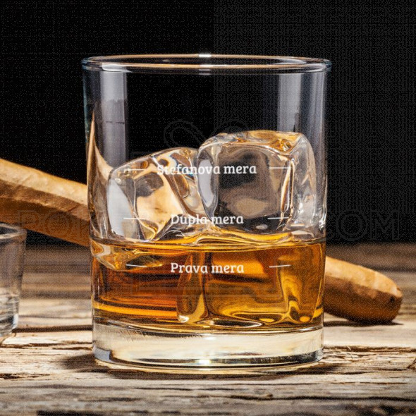  Prava mera poklon čaša za viski