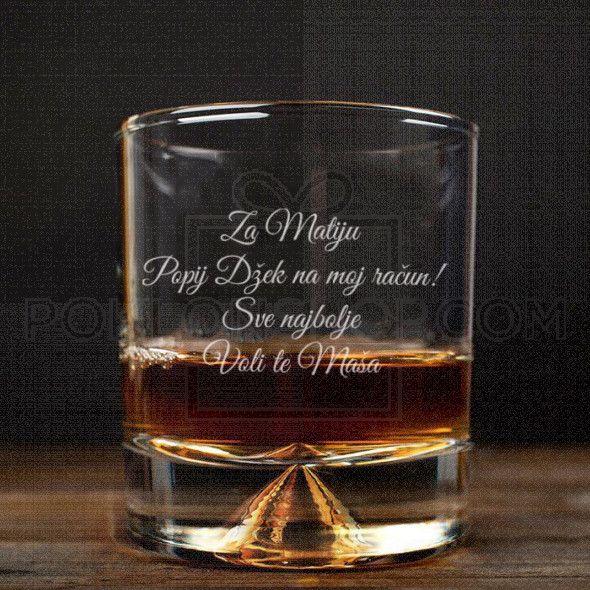 Popij Džek na moj račun poklon čaša za viski
