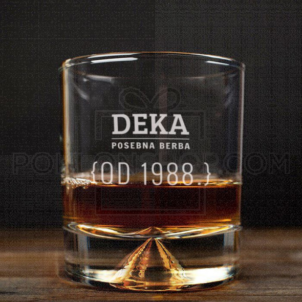 Deki poklon čaša za viski
