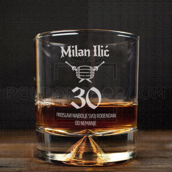 Proslavi najbolje rođendan poklon čaša za viski