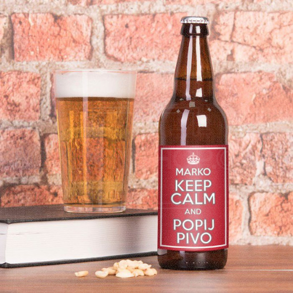 Keep Calm poklon pivo