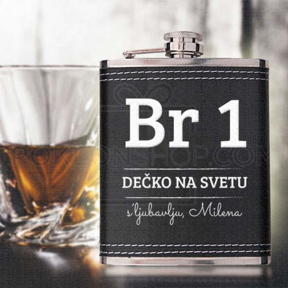 Br.1 Dečko na svetu poklon pljoska