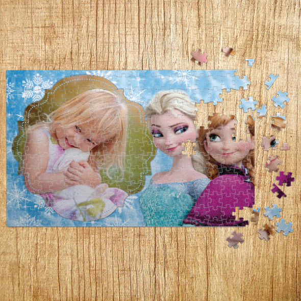 Gift Puzzle Elsa and Anna