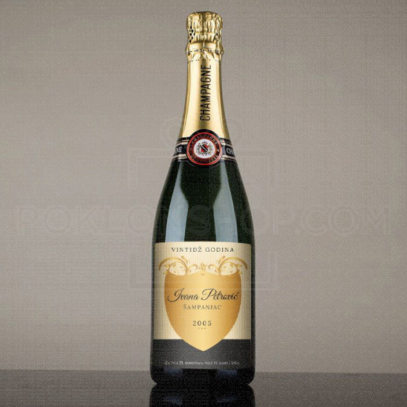 Tvoj rođendan poklon šampanjac