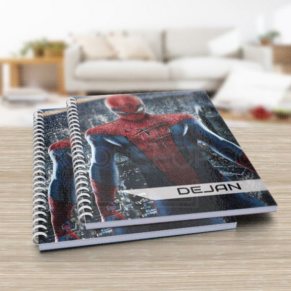Superheroj Spiderman poklon sveska za školu