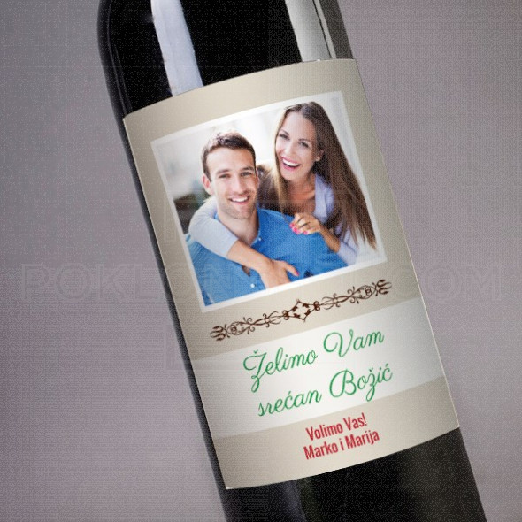Lep Bozic zelimo poklon vino