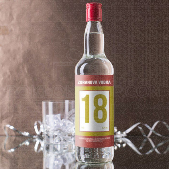Rođendanska poklon votka