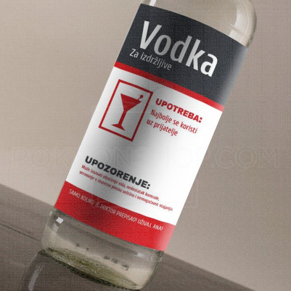 Za izdržljive poklon votka