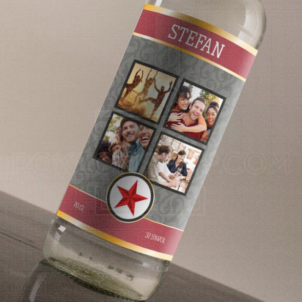 Foto kolaž poklon votka