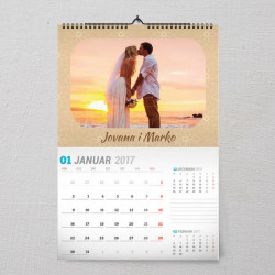 Naše venčanje poklon kalendar