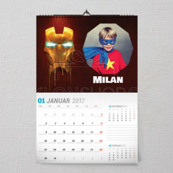 Moj Iron Man poklon kalendar za dečaka
