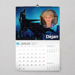 Betman poklon kalendar za dečaka