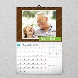 Volim te deko poklon kalendar