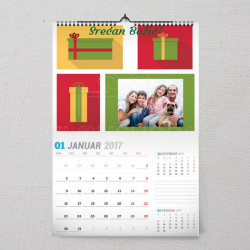 Poklončići poklon kalendar za Novu Godinu