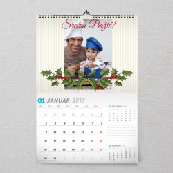 Srećan Božić poklon kalendar