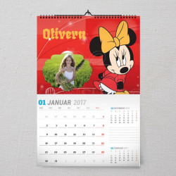Mini poklon kalendar za devojčice