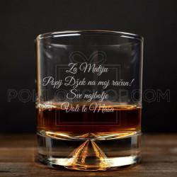 Popij Džek na moj račun poklon čaša za viski