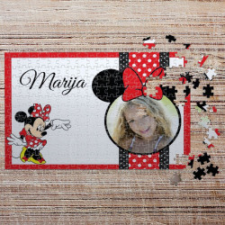 Poklon puzzle Minnie Mouse