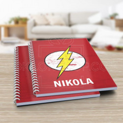 Flash Gordon logo poklon sveska za školu