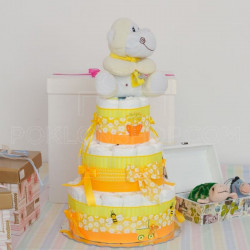 Plišana igračka poklon torta od pelena
