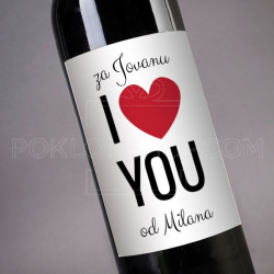 Volim te poklon vino
