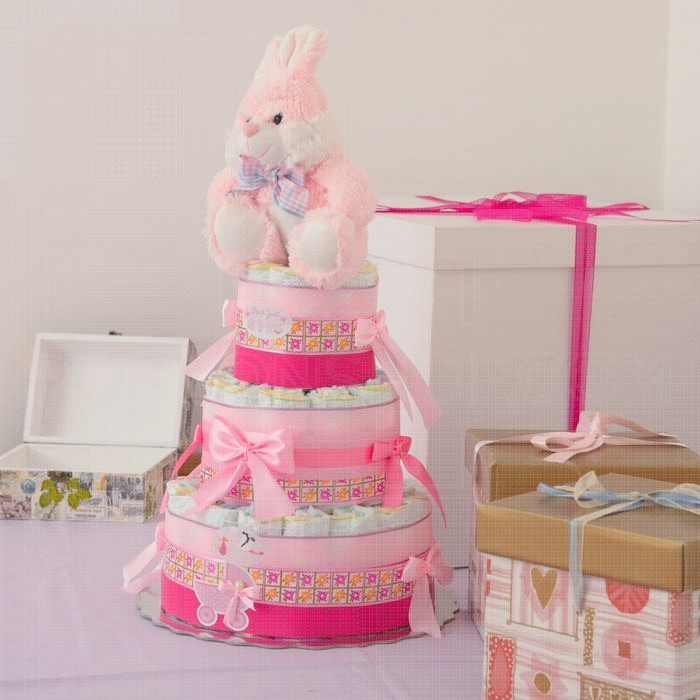 Zeka Za Devojcice Poklon Torta Od Pelena Torte Od Pelena Pokloni