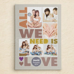 All we need is love poklon kanvas