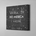  Volim te do meseca i nazad