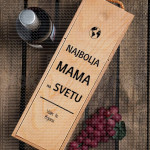 Najbolja mama na svetu poklon kutija za vino