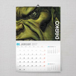 Strašni Hulk poklon kalendar