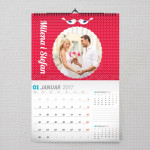 Ptičice poklon kalendar za zaljubljene
