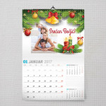 Božićno jutro poklon kalendar