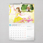 Princeza Bella poklon kalendar za  devojčicu