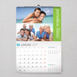 Porodični kolaž poklon kalendar