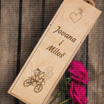 Imena i biciklo poklon kutija za vino