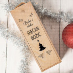 Bako i deko srećan vam Božić poklon kutija za vino