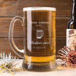 Rođendan i pivo poklon čaša za pivo