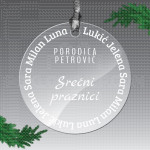 Porodične čestitke poklon ukras