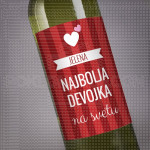 Najbolja devojka poklon vino