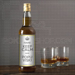 Keep calm i popij poklon viski